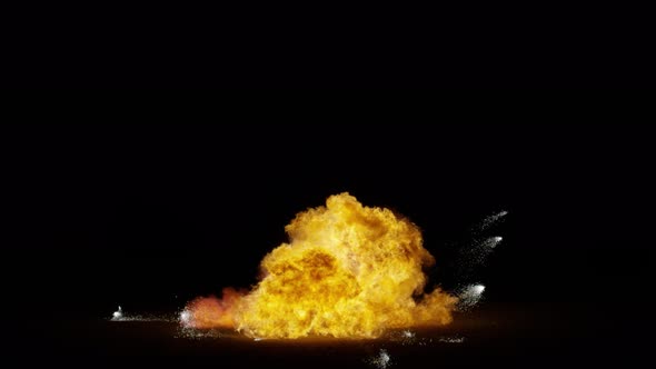 4K Explosion Sparks Splashing Special Effects Video 3 alt
