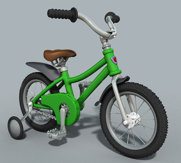 Cartoon Bicycle - 3Docean 7030654