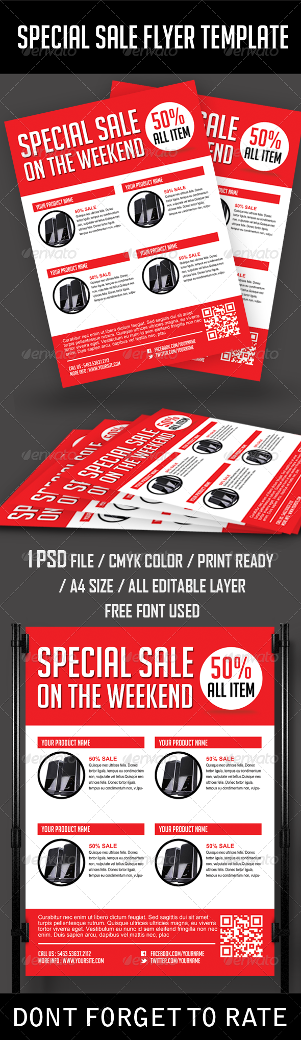 Special Sale Flyer Template - Commerce Flyers