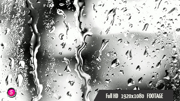 Water Drops on Glass 1 alt