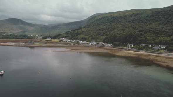 Yacht Ships at Ocean Bay Aerial alt