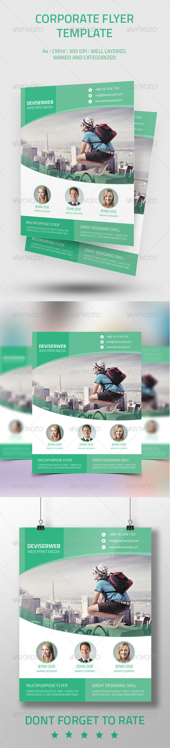 Corporate Business Flyer - Corporate Flyers
