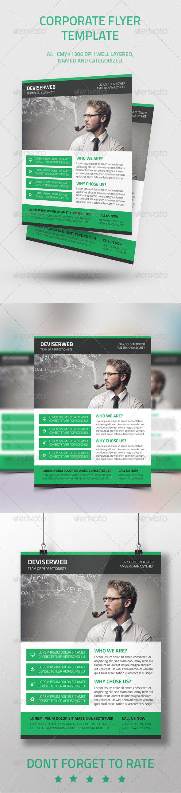 Corporate Flyer Template - Corporate Flyers