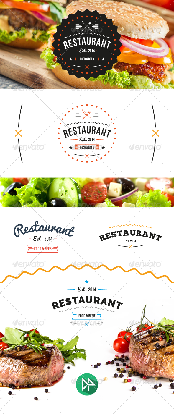 Restaurant Logo Template. - Restaurant Logo Templates