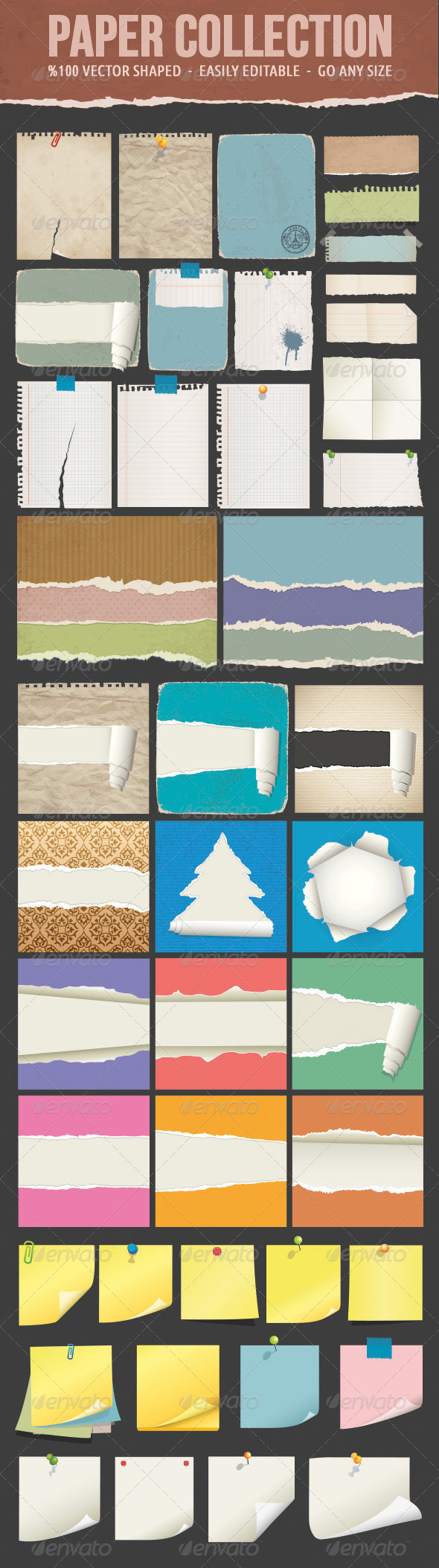 Ripped Papers and Post-it