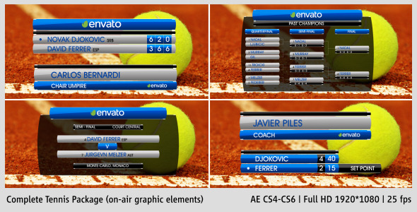 Complete On-Air Tennis - VideoHive 5504875