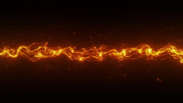 Abstract Fire Streaks Background Loop