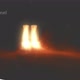 Fire Bursts From the Rocket Engine - VideoHive Item for Sale