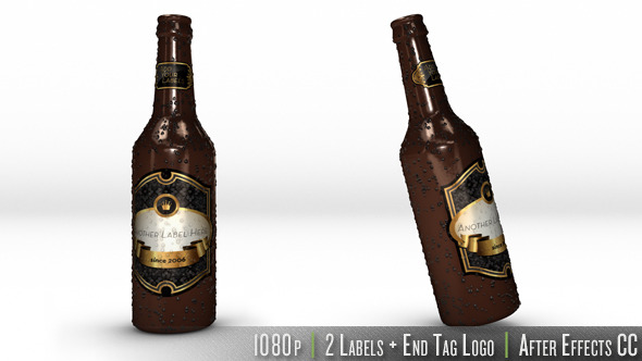 Personalized Bottle of - VideoHive 7039633