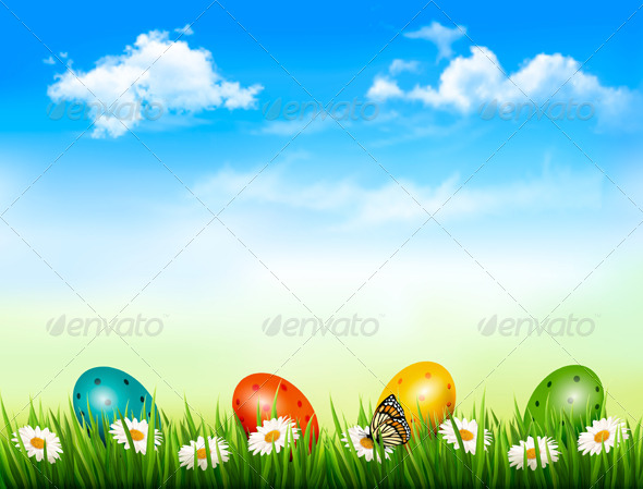 Easter Background - Miscellaneous Seasons/Holidays