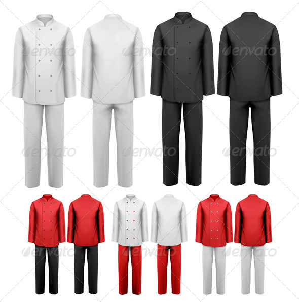 Set of Various Work Clothes - Commercial / Shopping Conceptual