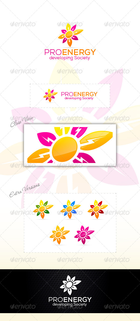 Sun Energy - Symbols Logo Templates