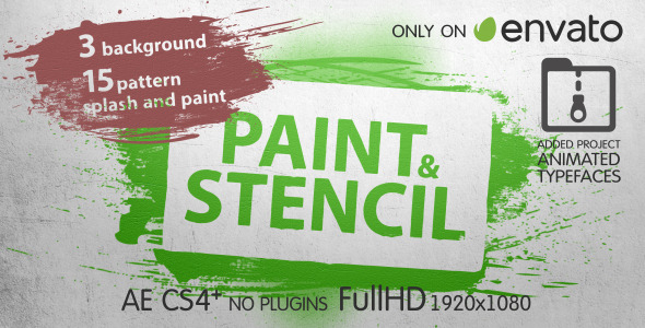 PaintStencil - VideoHive 6991177