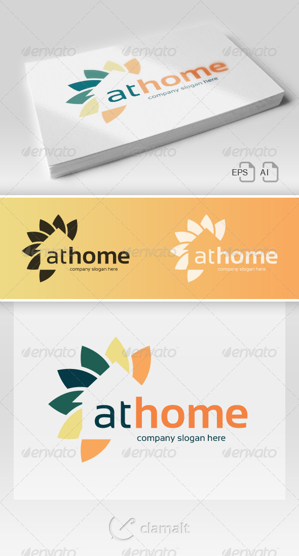 At Home Logo - Logo Templates