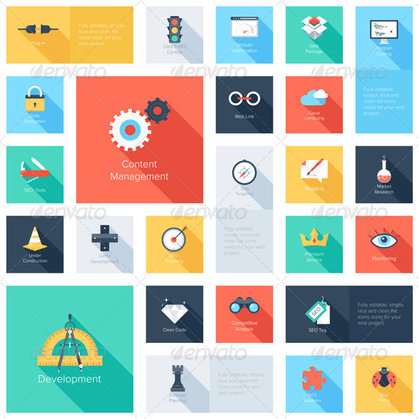 SEO Icons - Business Icons