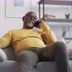 Pleasant Communication Happy Senior Man Relaxed - VideoHive Item for Sale