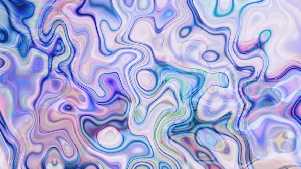 Blue White Color Ink Smoke Wave Liquid Motion Animated Background alt