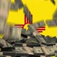 US Dollars Falling in front of New Mexico State Flag - VideoHive Item for Sale