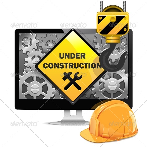 Computer Repair with Helmet - Computers Technology