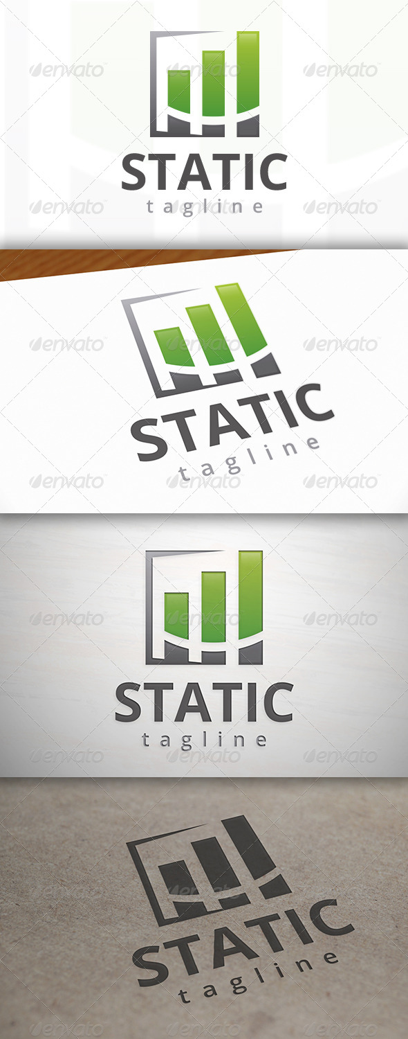 Stats Logo - Vector Abstract