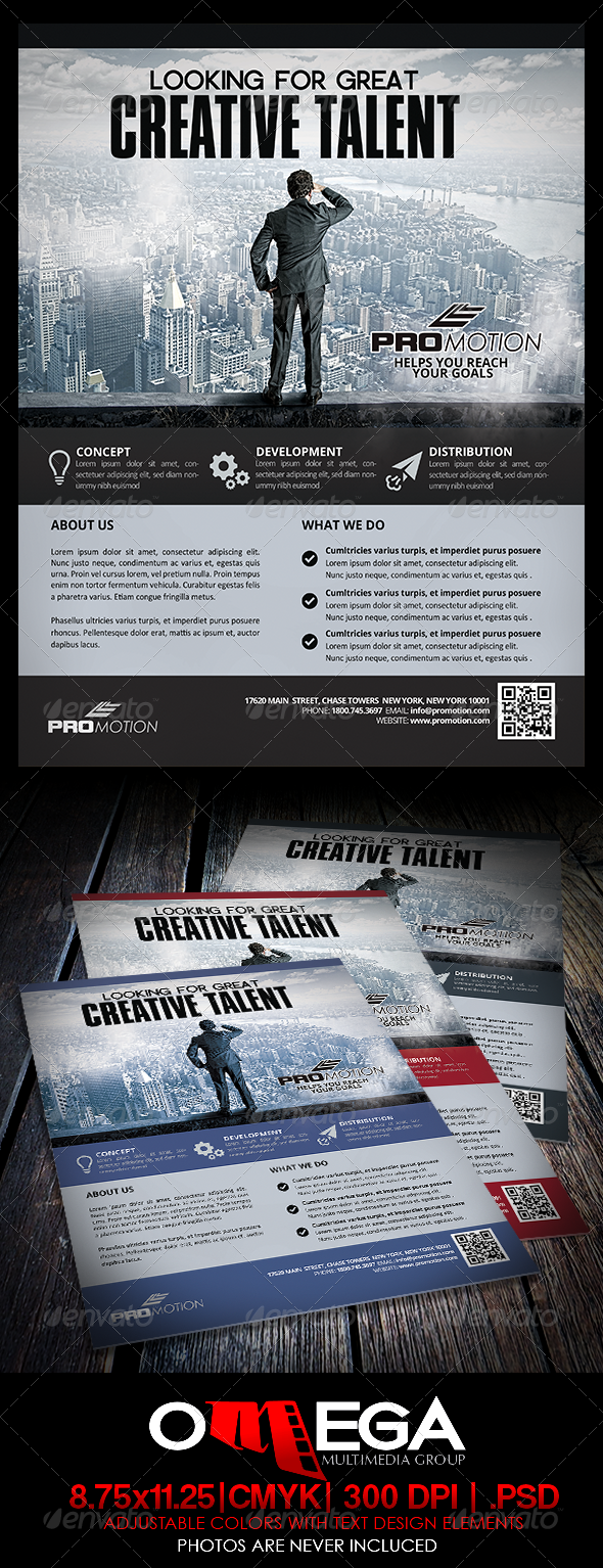 Creative Talent - Corporate Flyers
