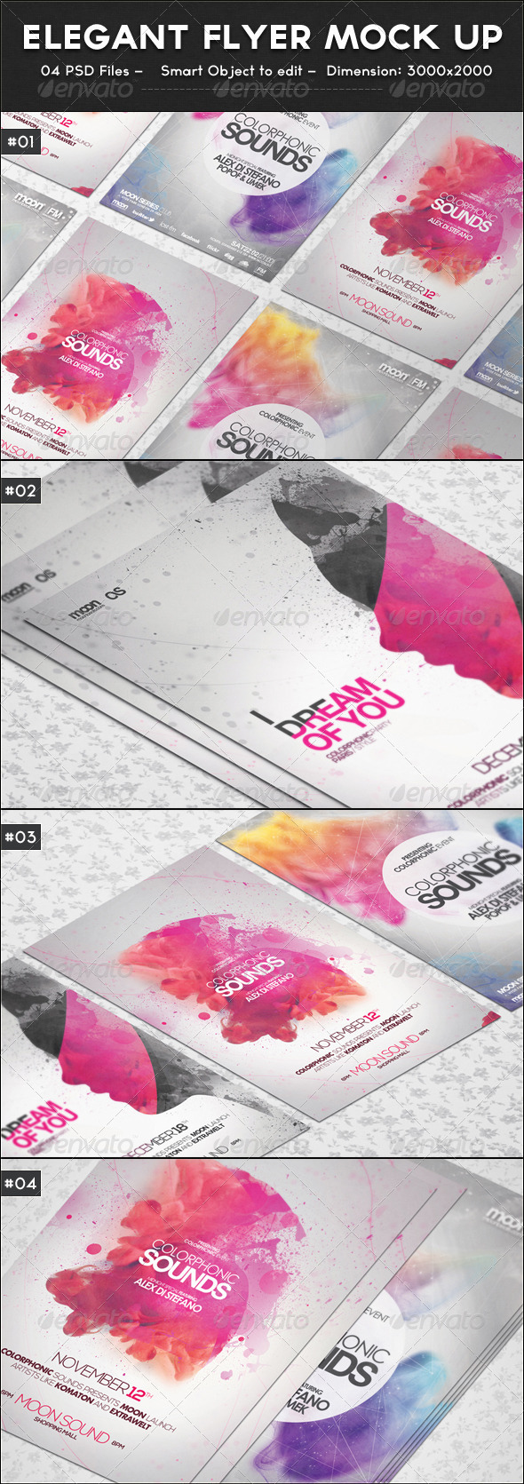 Elegant Flyer Mock up - Flyers Print
