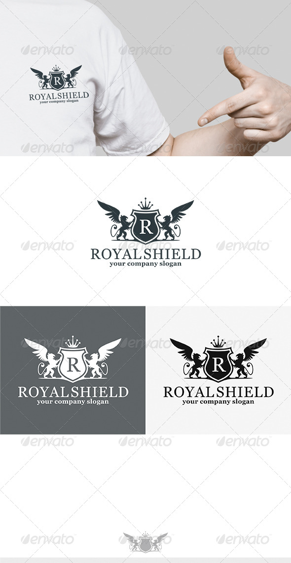Royal Shield Logo - Crests Logo Templates