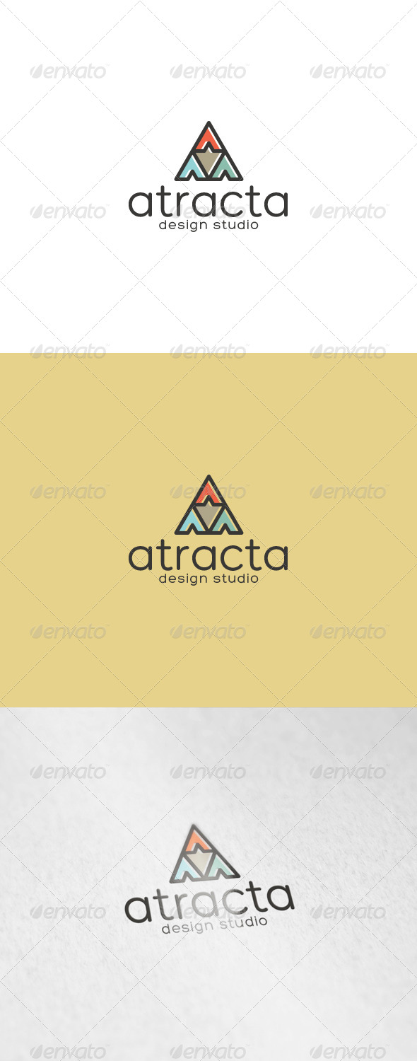 Atracta Logo - Abstract Logo Templates