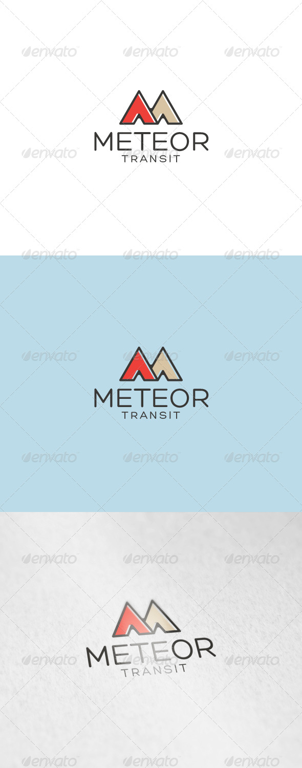 Meteor Logo - Letters Logo Templates