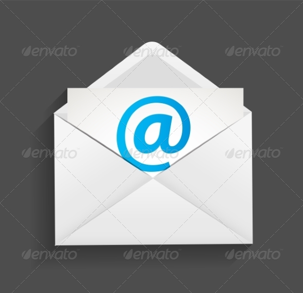 E-mail Protection Concept Illustration - Backgrounds Decorative