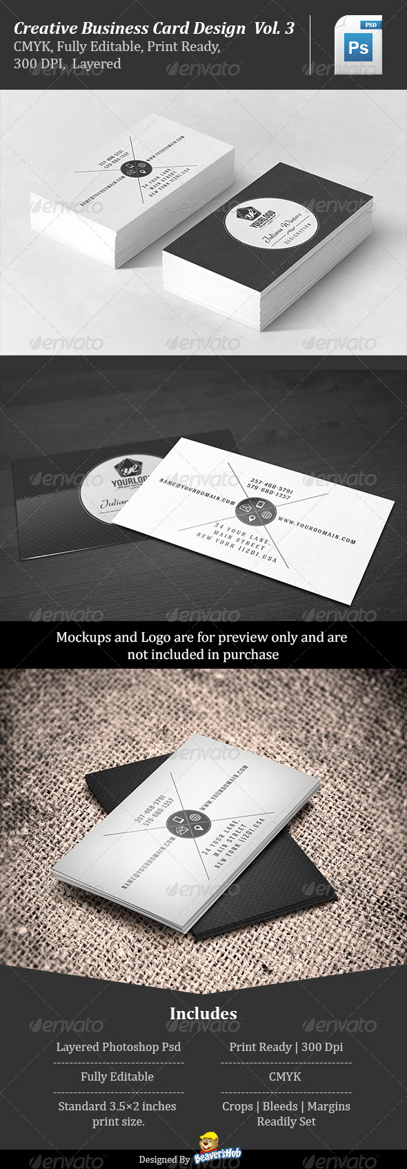 Creative Business Card Design Vol.3 - Creative Business Cards