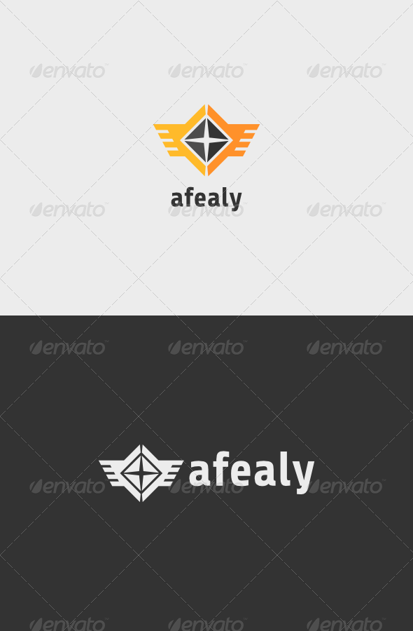 Aviation Afealy Logo - Vector Abstract