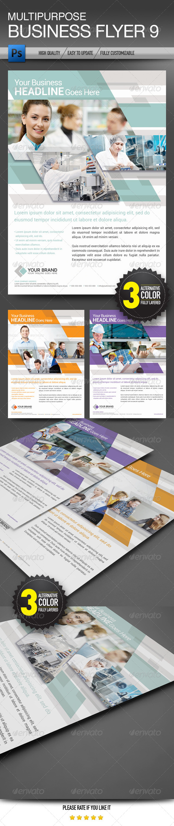 Multipurpose Business Flyer 9 - Corporate Flyers