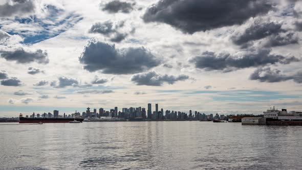 Vancouver Panorama Timelapse
