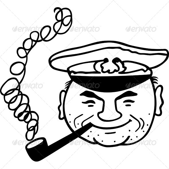 Happy Captain - People Characters
