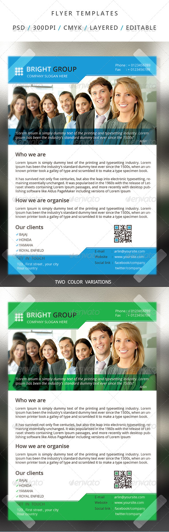 Corporate Flyer Template - 17 - Corporate Flyers