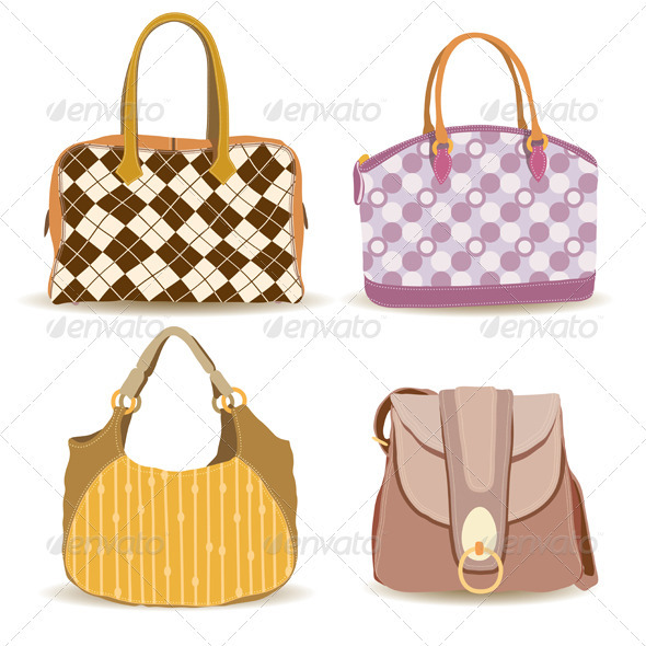 Woman Handbag Collection Set