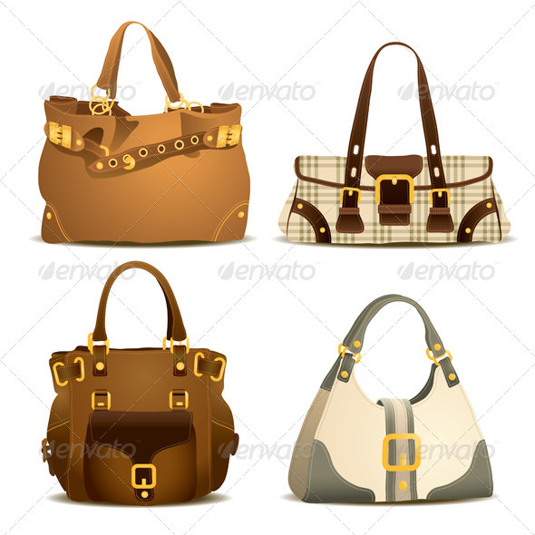 Woman Handbag Collection Set