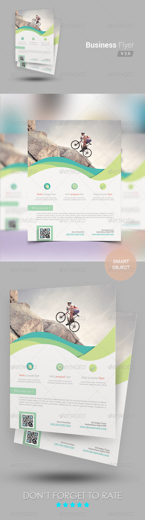 Corporate Business Flyer Template v2 - Corporate Flyers