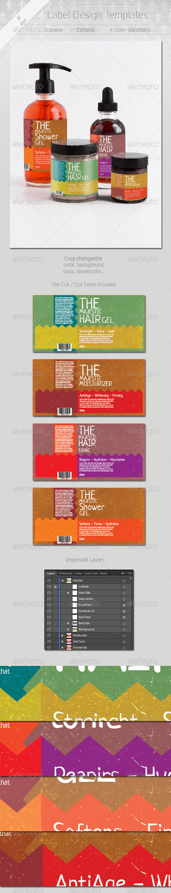 Label Templates - Packaging Print Templates