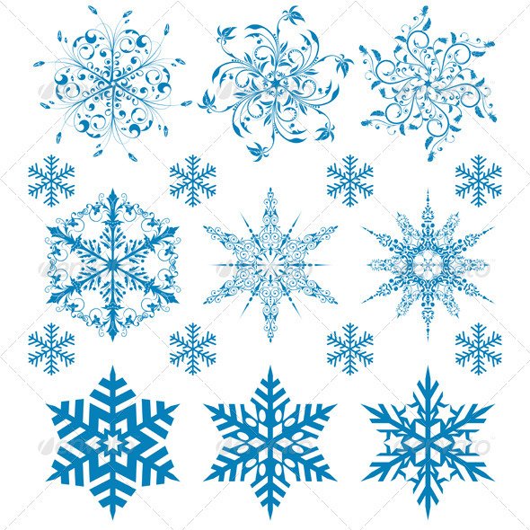 Snowflakes collection