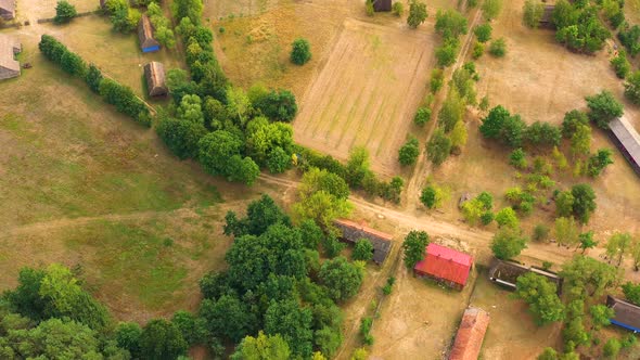 Maurzyce wooden architecture heritage park, antique building in open air museum. Lowicz, Poland alt