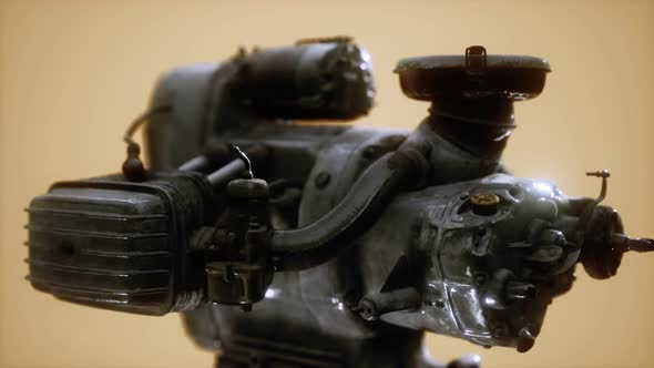 Old Rustet Opposite Engine alt