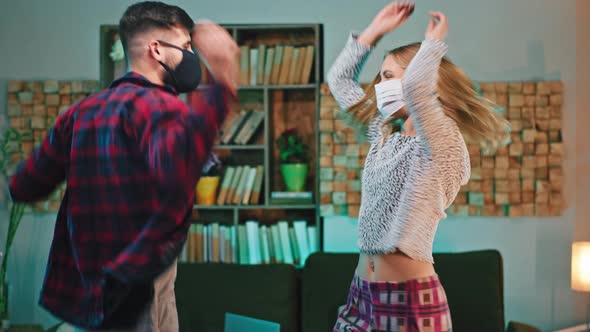 In the Quarantine at Home Charismatic Couple  alt