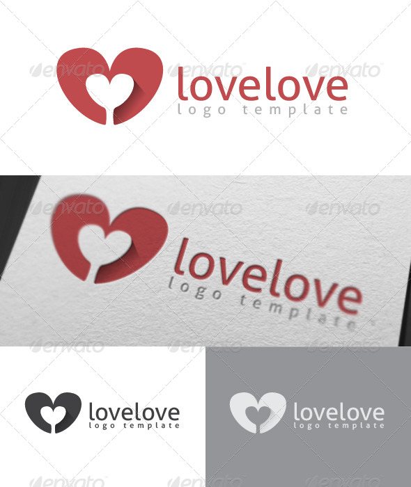 Lovelove Logo Template - Logo Templates