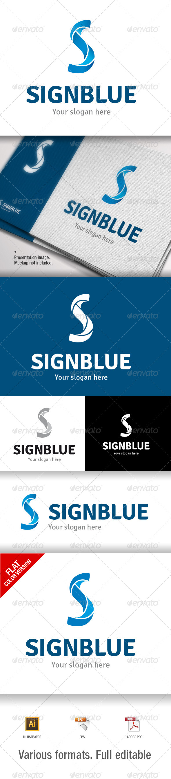 S Letter Logo Template - Letters Logo Templates