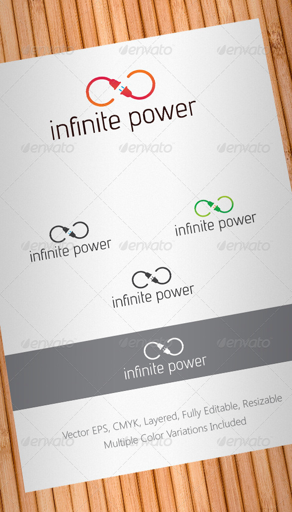 Infinite Power Logo Template - Abstract Logo Templates