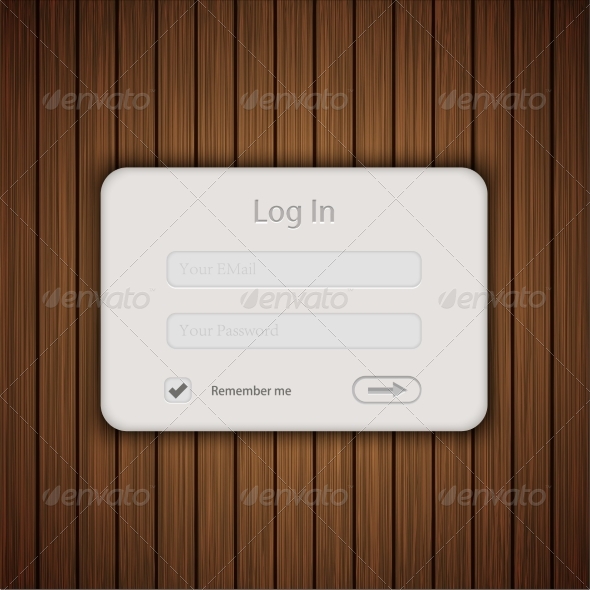 Wood Login Background - Web Technology