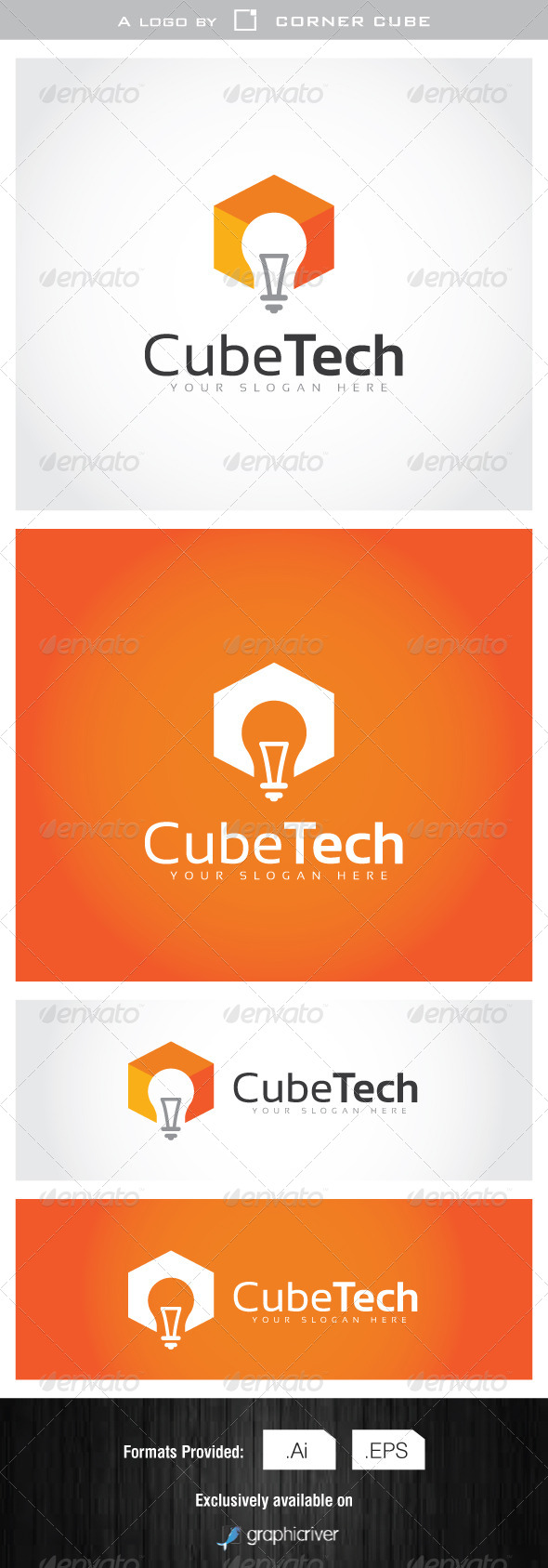 Cube Idea Logo - Logo Templates