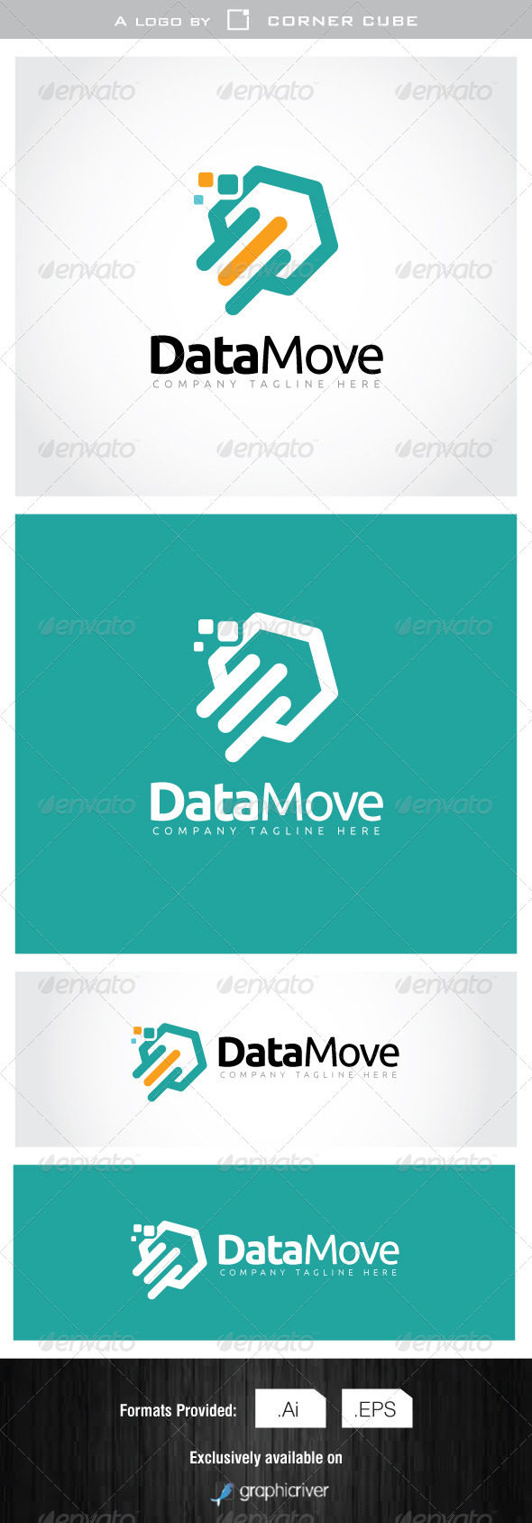 Data Move Logo - Logo Templates